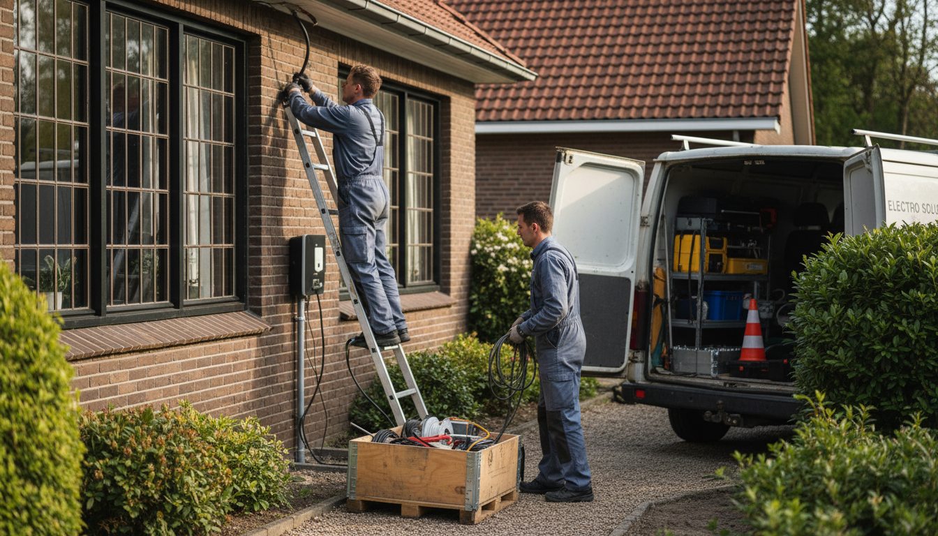 Professionele installatie van laadpaal