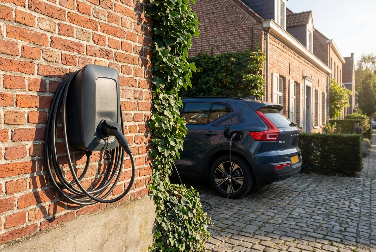 Laadstation in Limburg