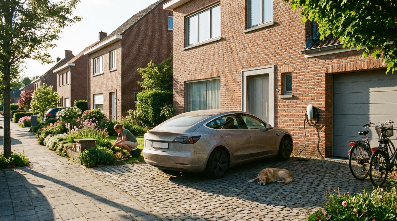 Laadstation in Oostende