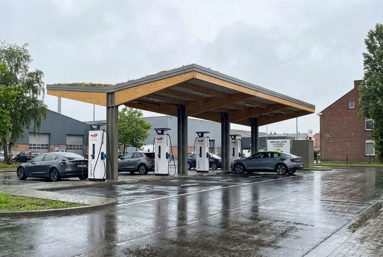 Laadstation in Beringen