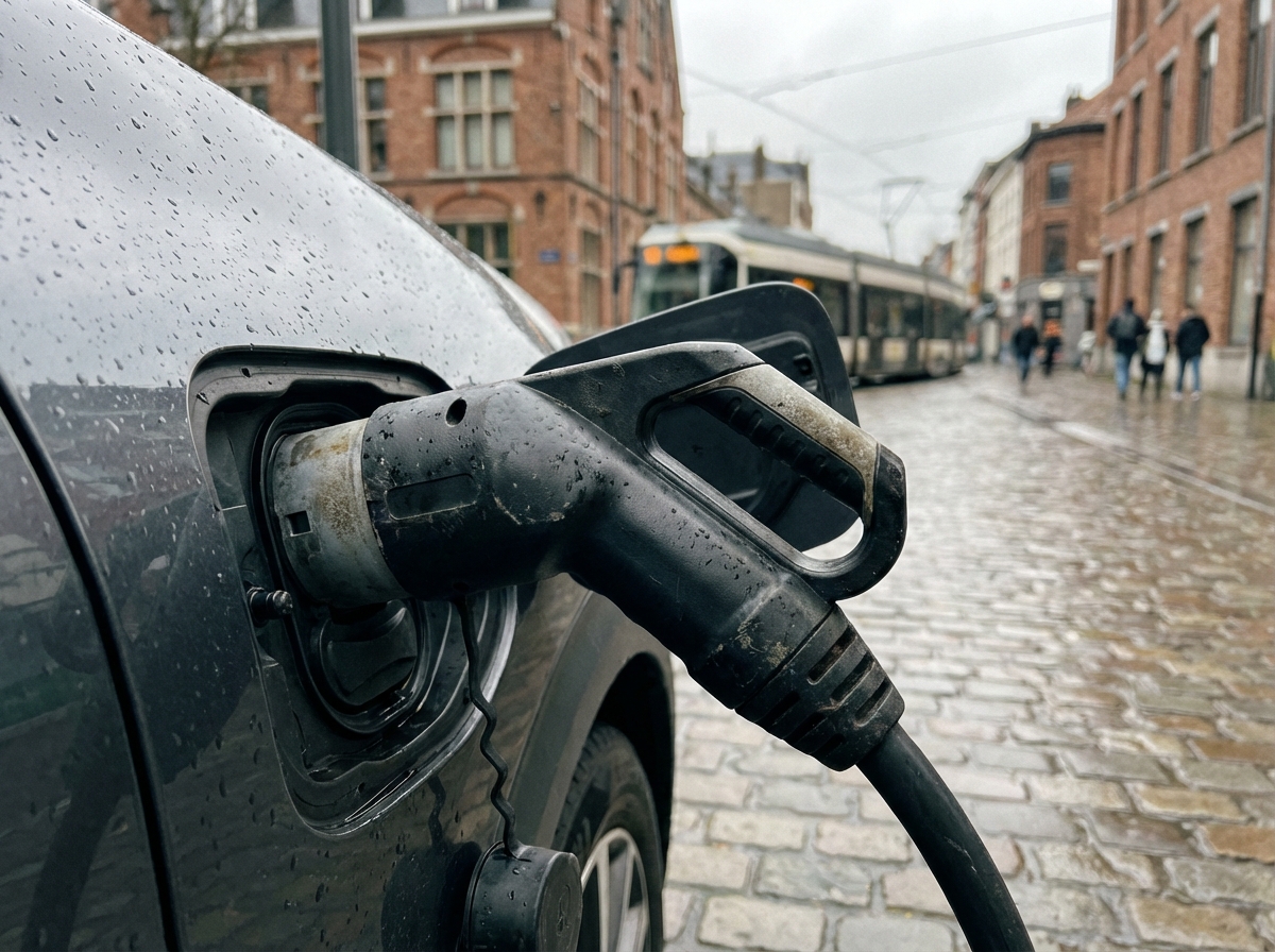 Laadstation in Ukkel